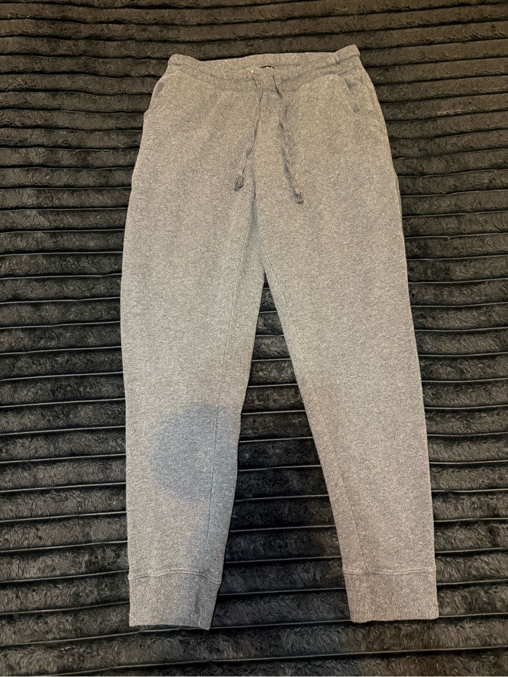 Heather Gray Jogger Sweatpants